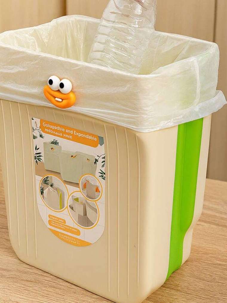 Basurero Plegable Resistente Multiuso 24.5x28x14cm 3