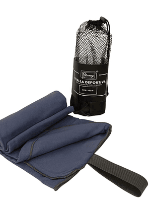 Toallas Deportiva Microfibra Secado Rápido Azul 80x130cm