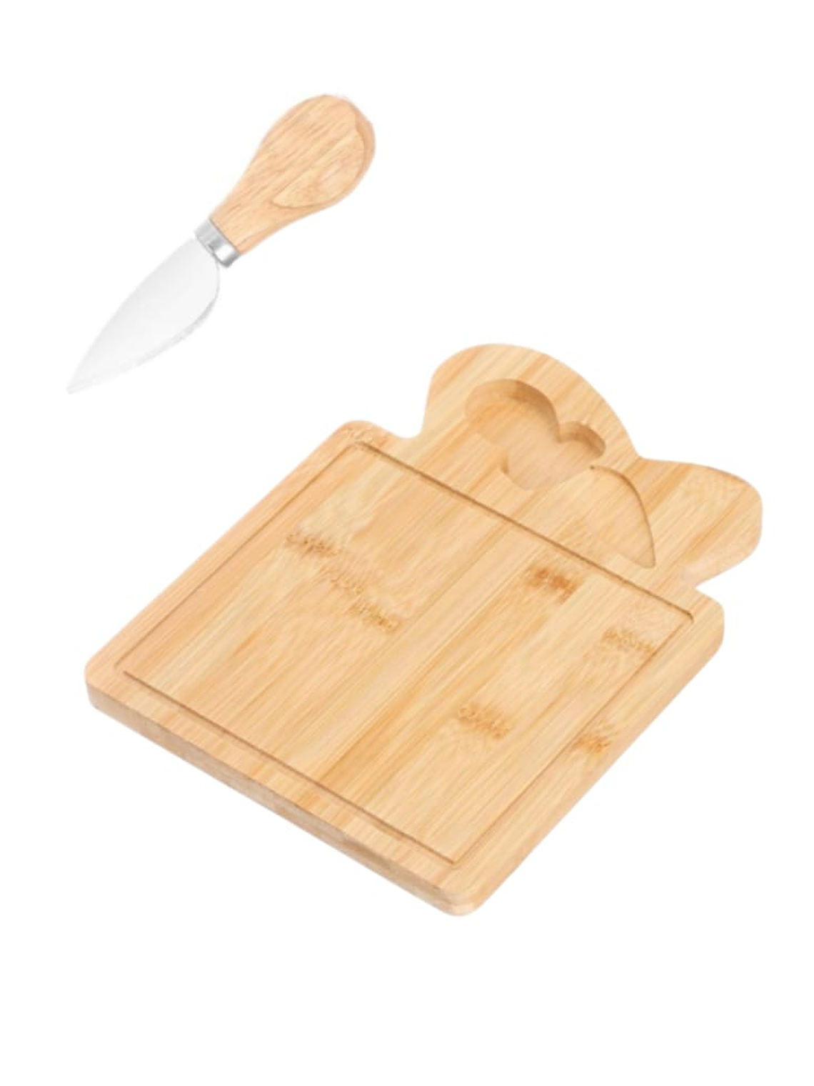 Tablas De Quesos Para Picar En Bambu 20x25x1.5cm 2