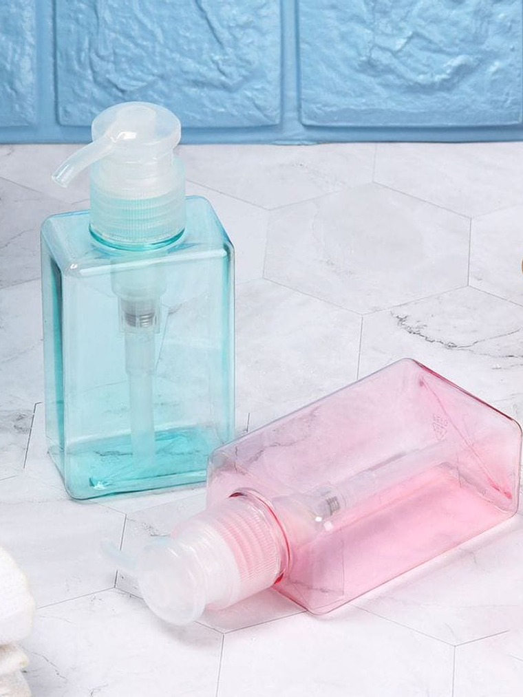 Set De 4 Unidades De Botellas Dispensadoras Para Viaje. 3