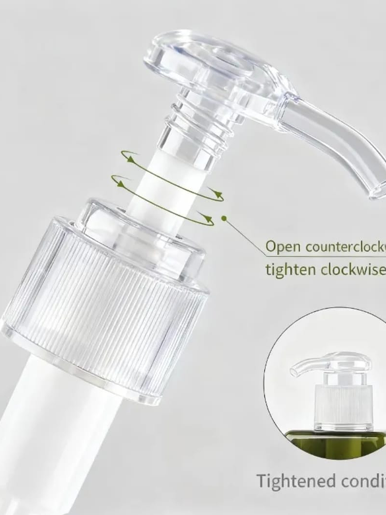 Set De 4 Unidades De Botellas Dispensadoras Para Viaje. 7