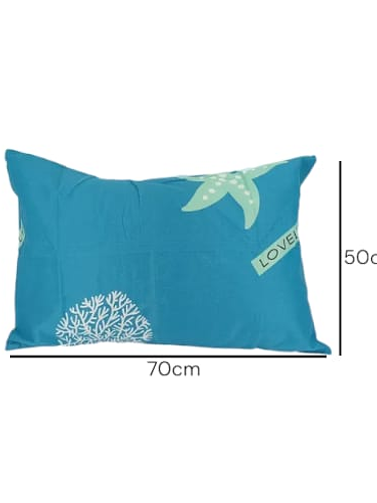 Funda Para Almohada Estampada Pack 2 2