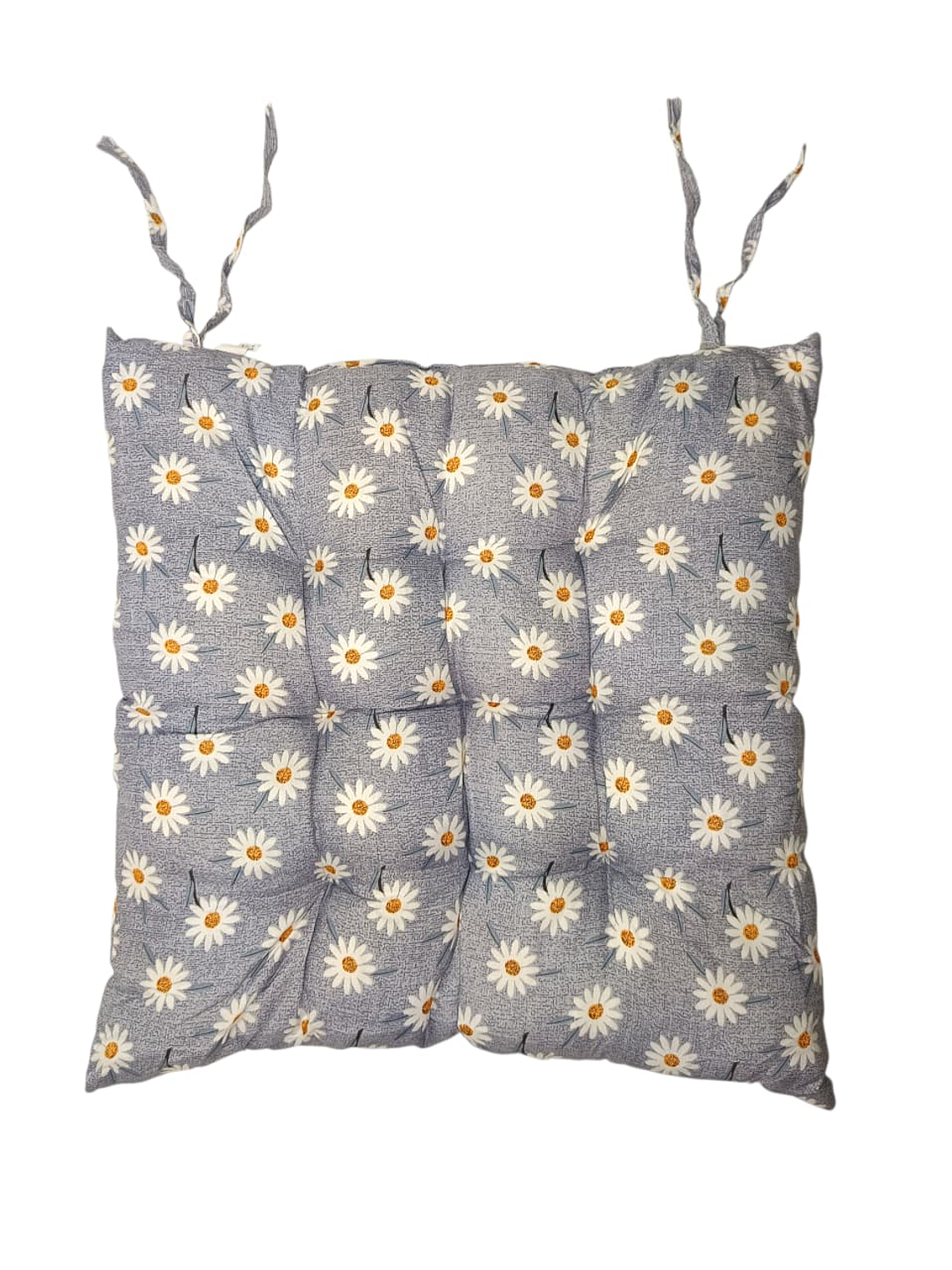 Elegante Cojin Cuadrado Estampado Para Silla 40x40cm 4