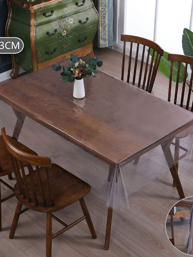 Mantel Rectangular Sin Bordes, 137*183Cm 5