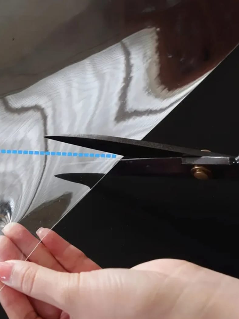 Mantel Cuadrado Transparente, Sin bordes, 140*140Cm 3