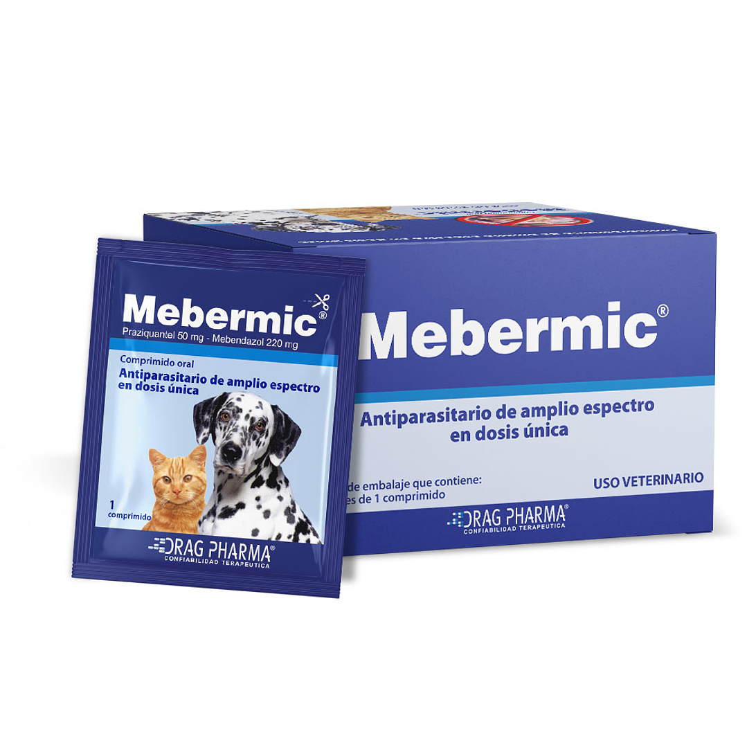 Antiparasitario Interno Mebermic Perros y Gatos 1