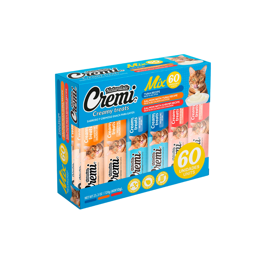 Cremi Box Atún y Salmón Mix 60 Unidades 1