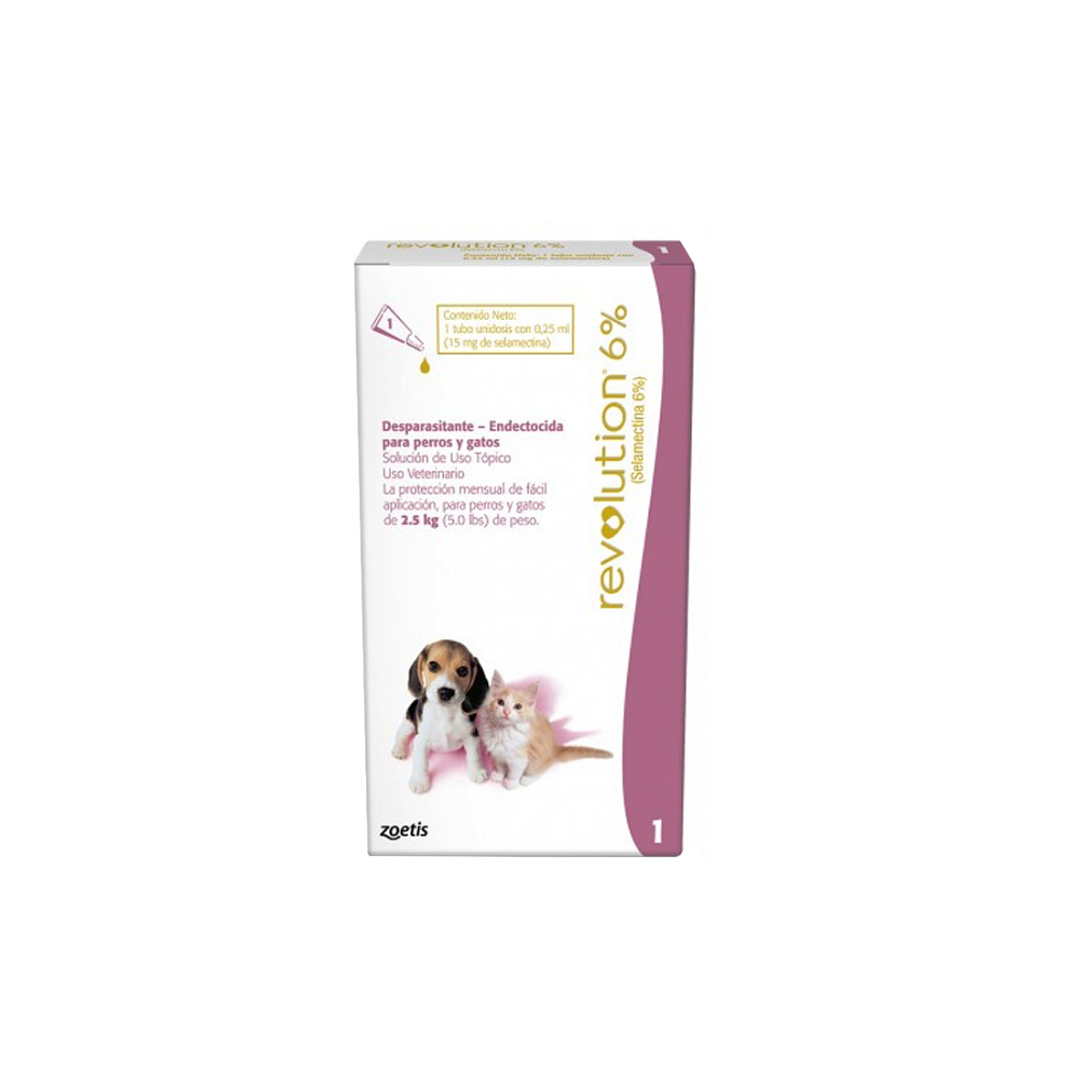 Revolution 6% Perro y Gatos 2,5 Kg (1 pipeta) 1