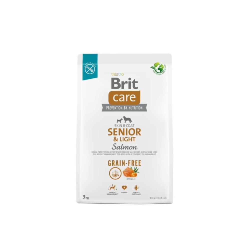 Brit Care Senior & Light All Breed Salmon 3KG