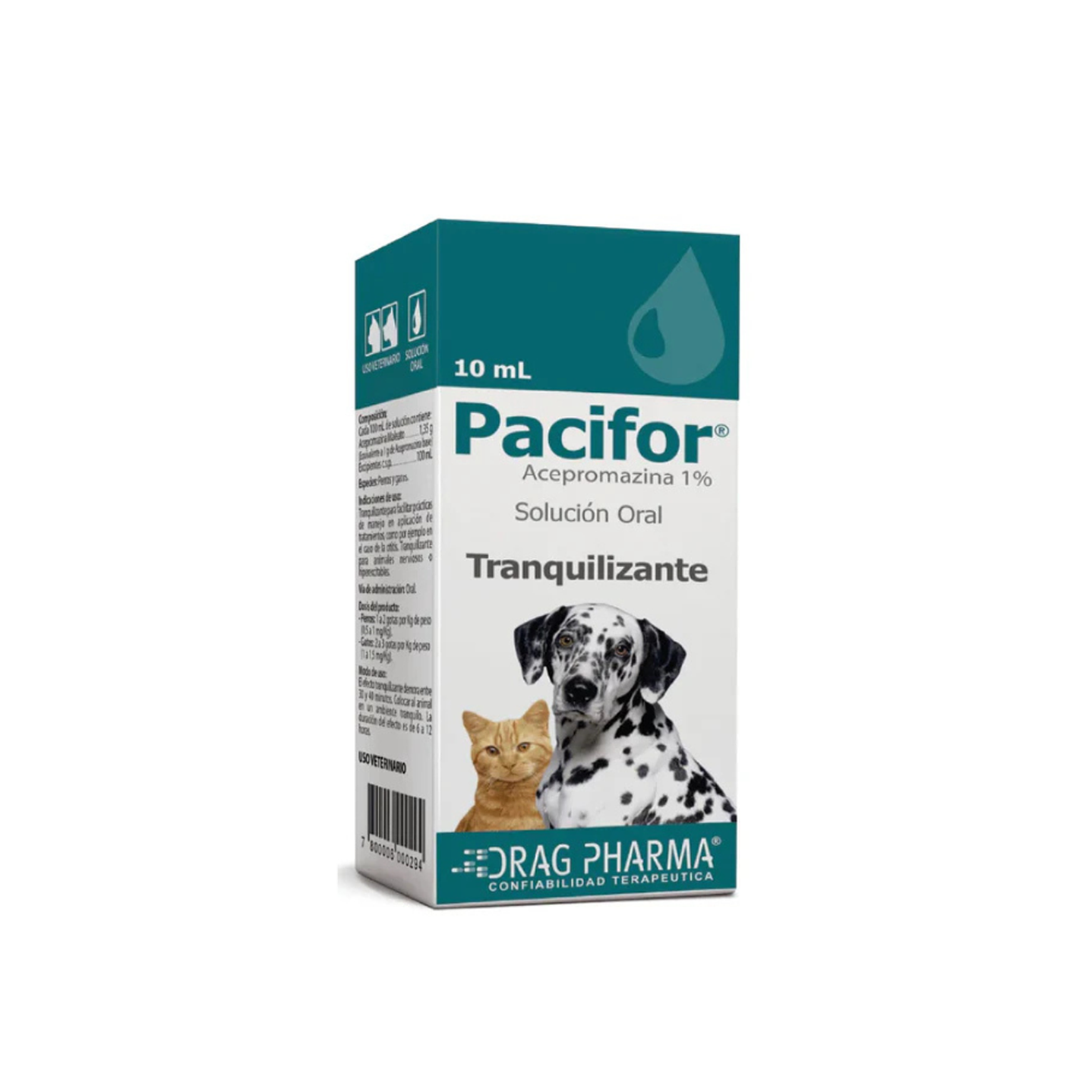 Pacifor Gotas Perros y Gatos 10ml