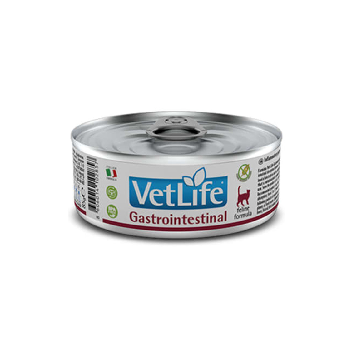 Lata Vetlife Gastrointestinal Gato 85 grs. 1