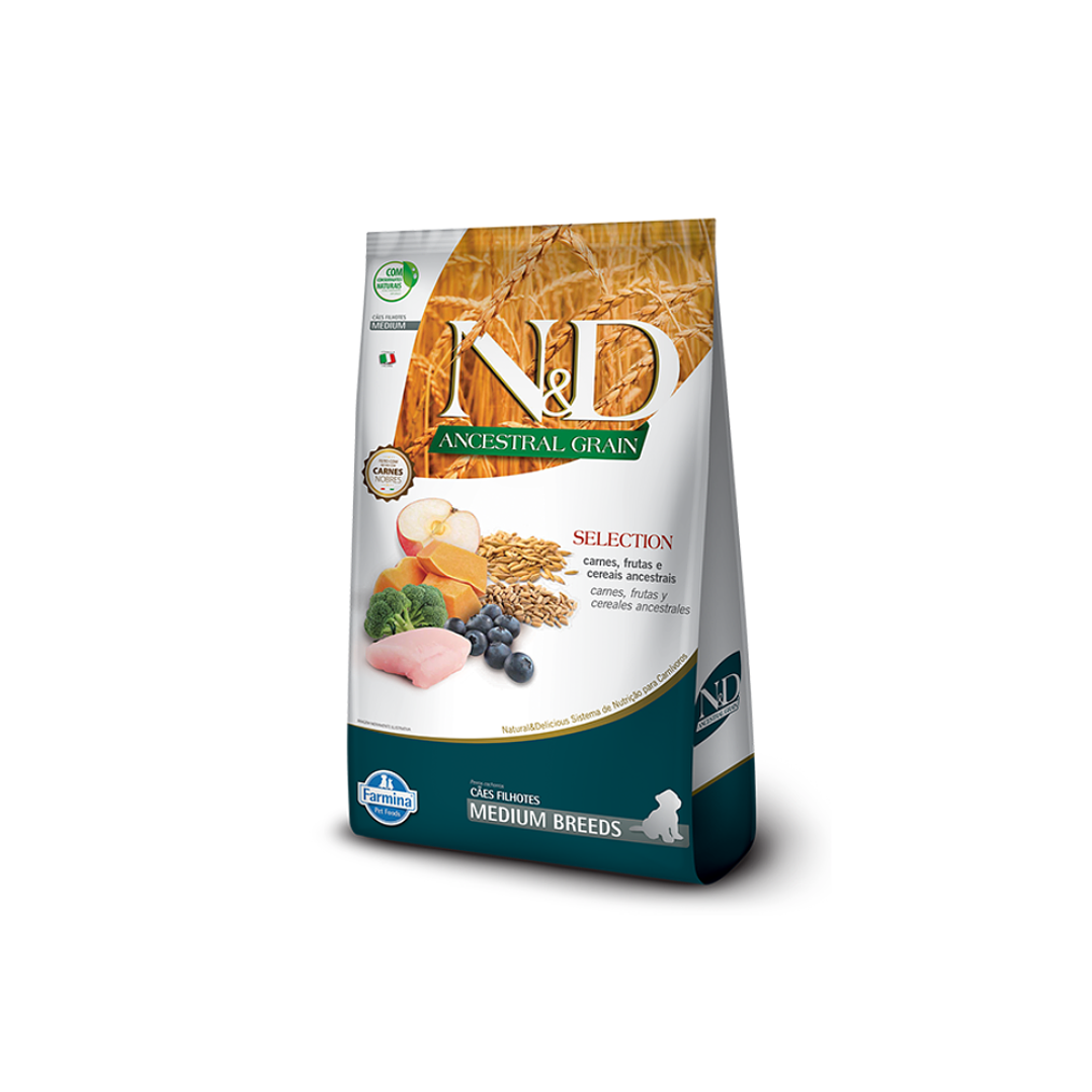 N&D Granos Ancestrales Puppy Medium 15 Kg 1