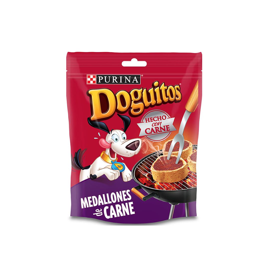 Doguitos Snack perro Medallones de Carne 65g 1