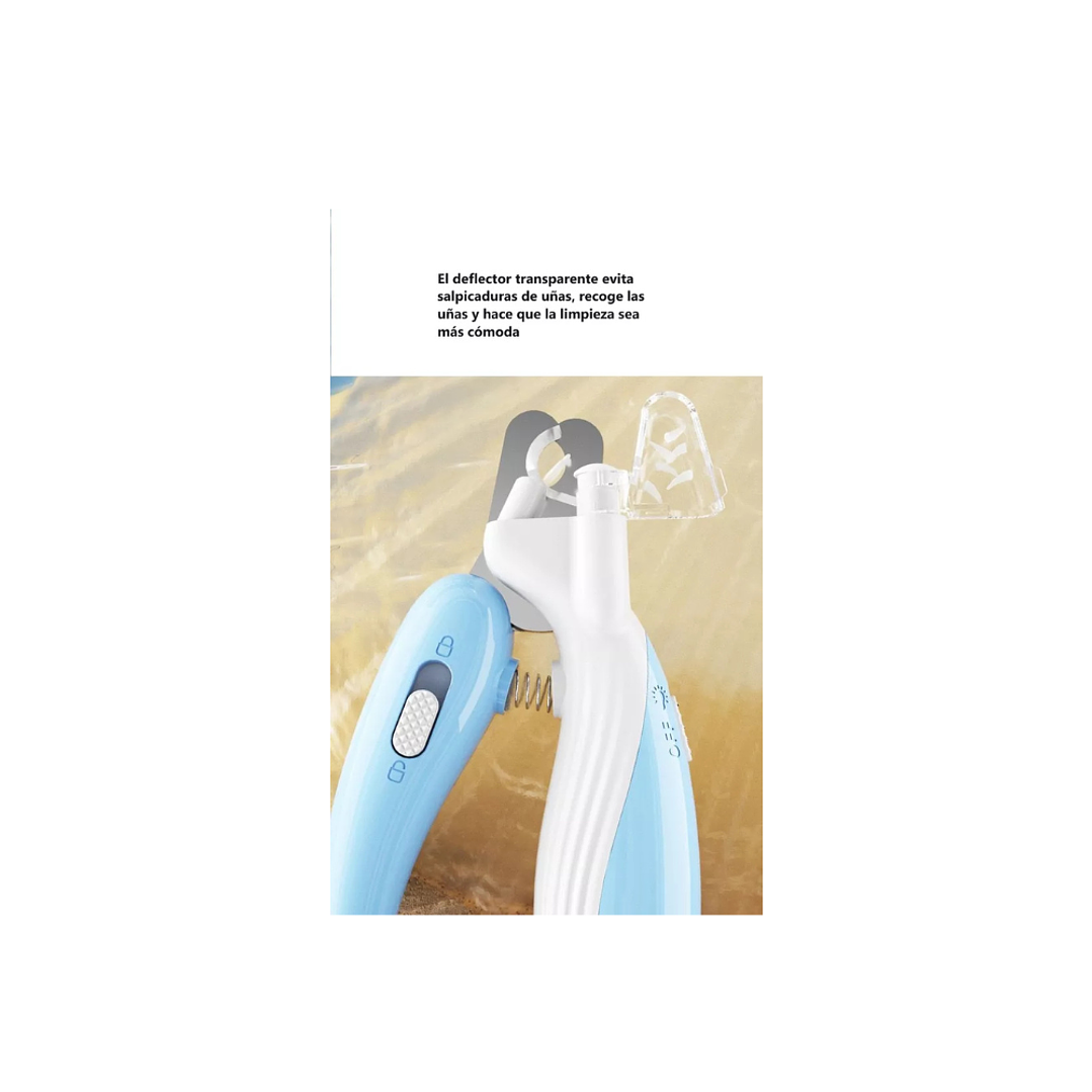 Cortauñas Anti salpicaduras Con Luz Para Mascota 4