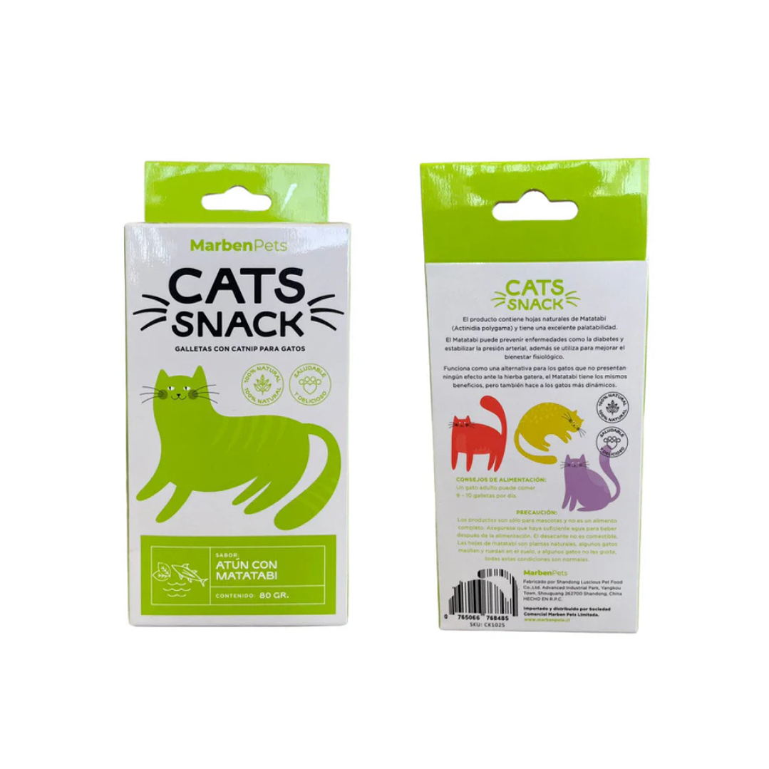Cats Snack para Gatos Atún con Matatabi  80 gr 1