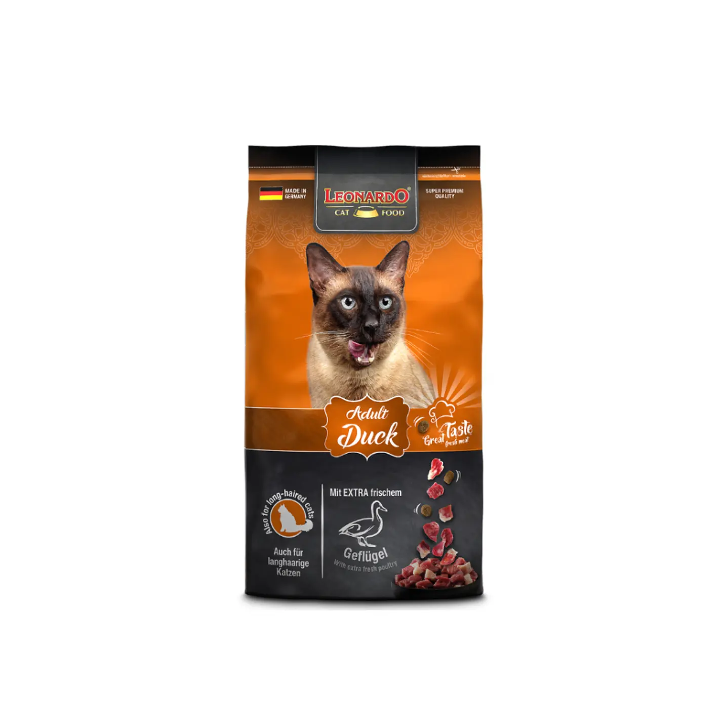 Leonardo Adult Duck alimento para gato 7,5 KG