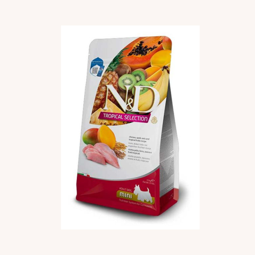N&D Tropical Canine Adulto Pollo Mini 2.5kg