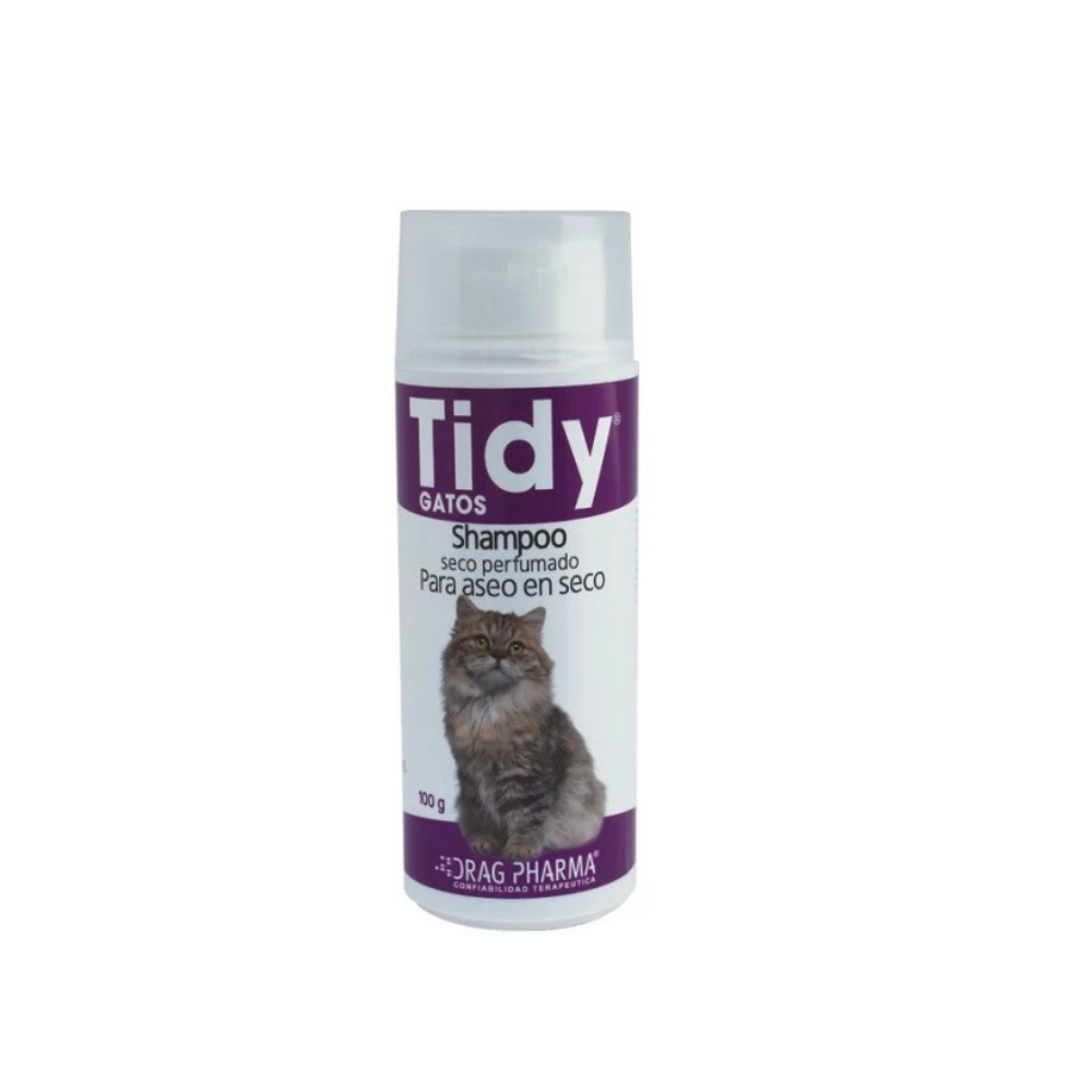 Tidy Shampoo Seco para Gato 100G