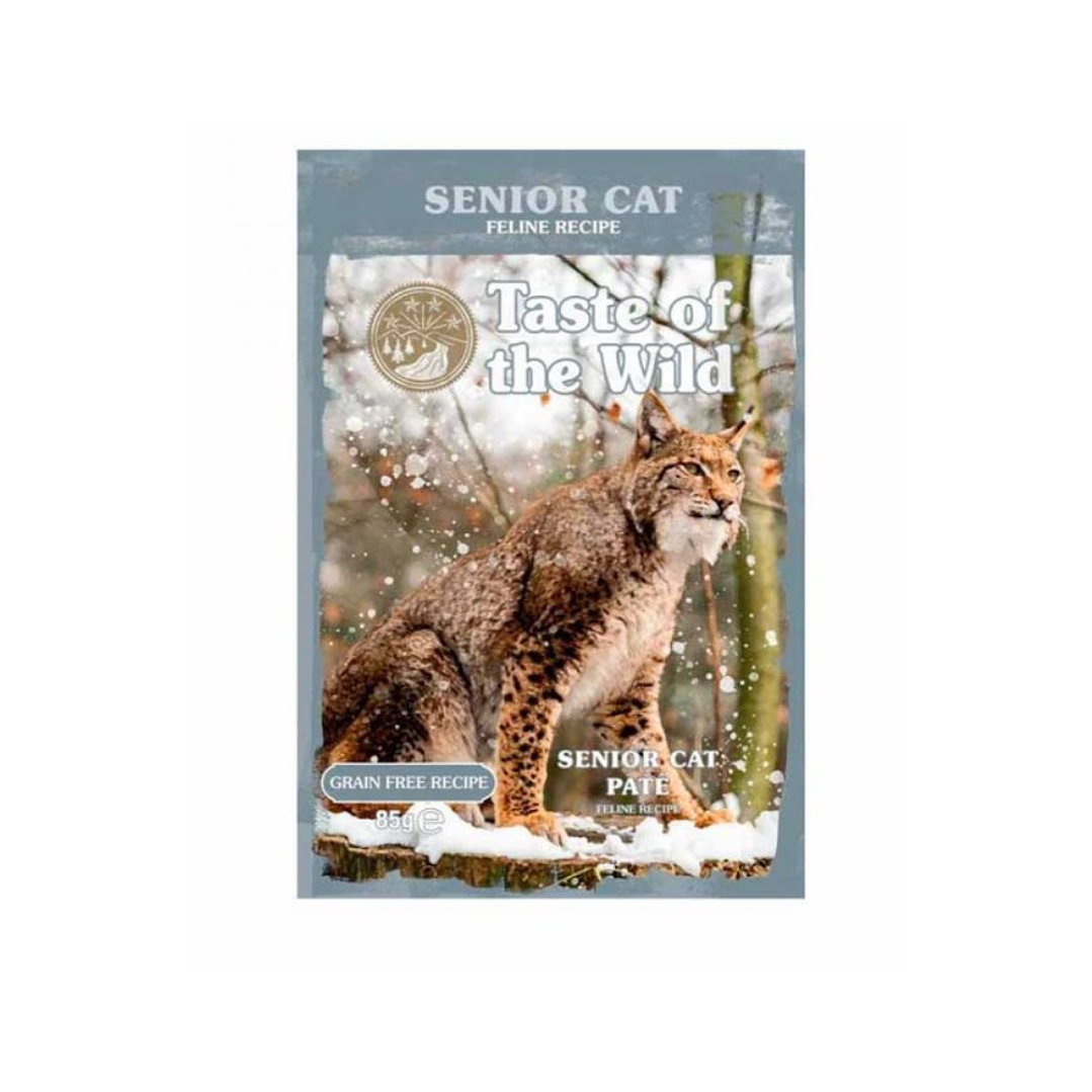 Taste of the Wild Pouch Pate Pollo para Gatos Senior 85 Gr 1