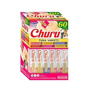  Churu Variedades Atún 60 tubos 