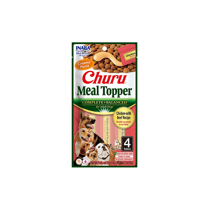 Churu Meal Topper DOG pollo y carne 1