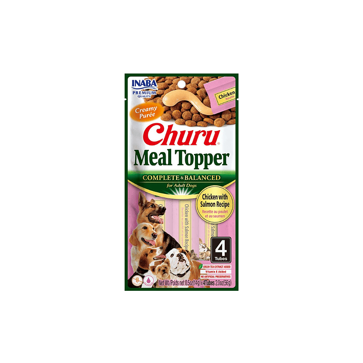 Churu Meal Topper DOG Pollo & Salmón 1