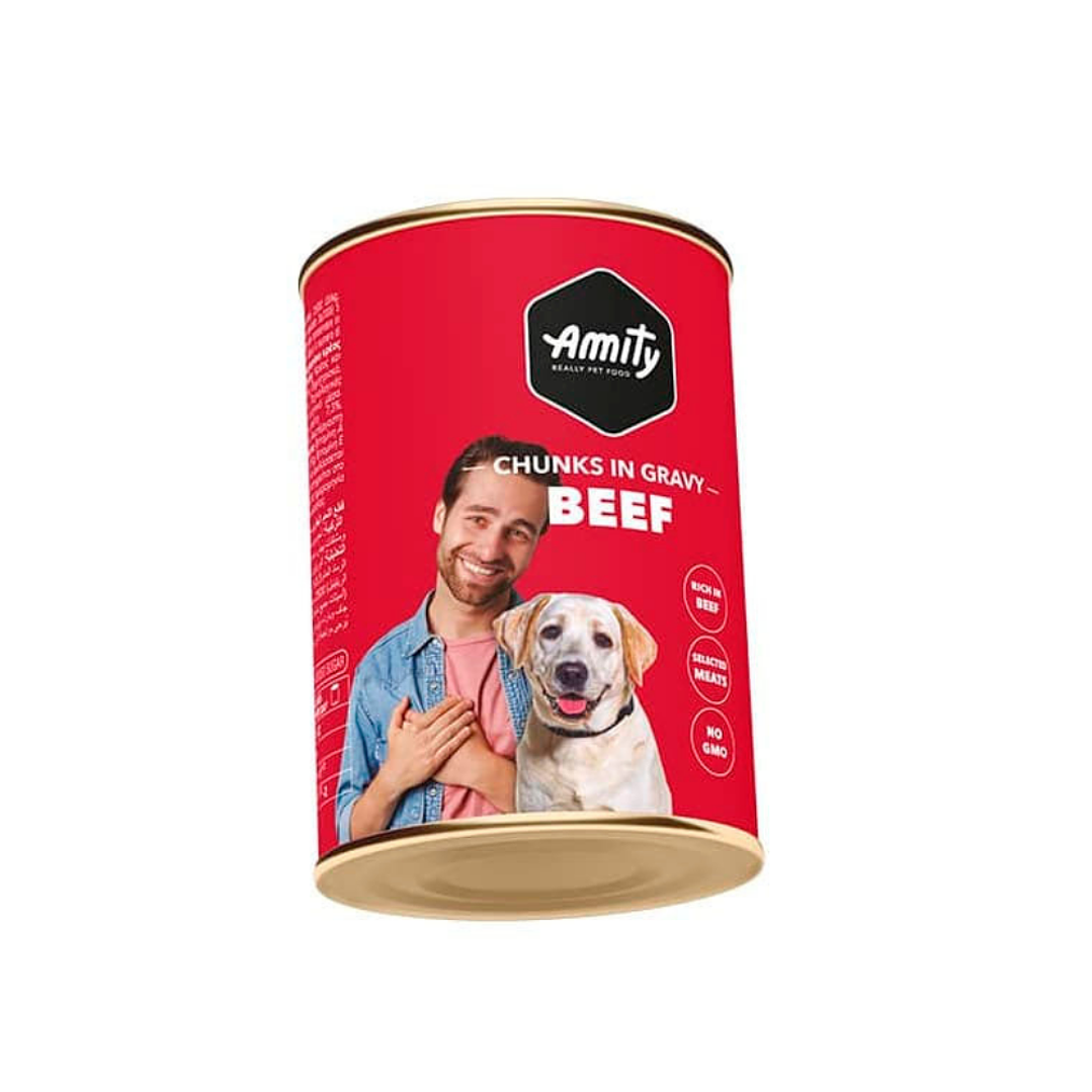 Lata Amity Perro Sabor Carne 1250Gr 1