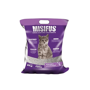 ARENA SANITARIA MISIFUS LAVANDA 8KG