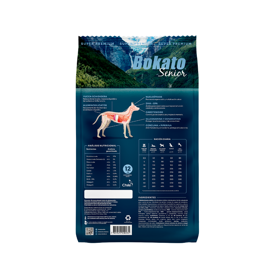Bokato Senior Raza Mediana y Grande 12Kilos  2