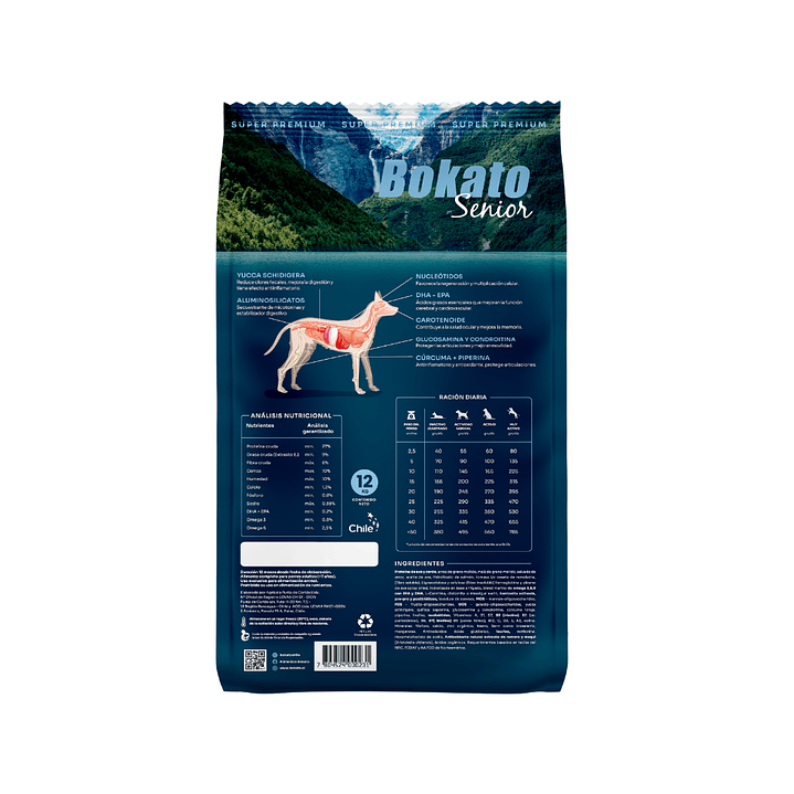 Bokato Senior Raza Mediana y Grande 12Kilos  2