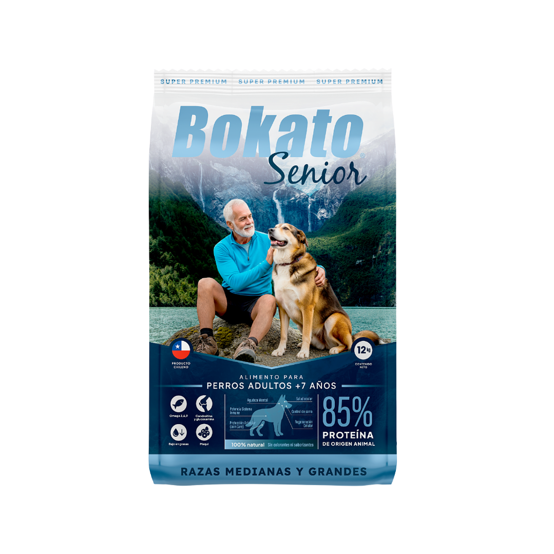 Bokato Senior Raza Mediana y Grande 12Kilos  1