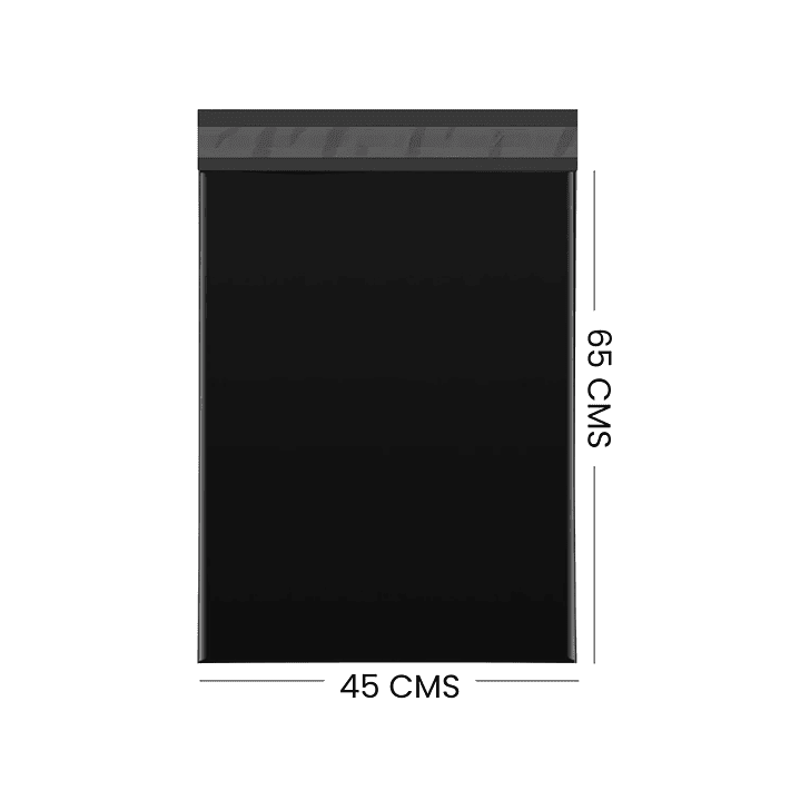 Bolsas Courier Negras 45x65 cm -100 Unid- Envíos Seguros y Discretos 1