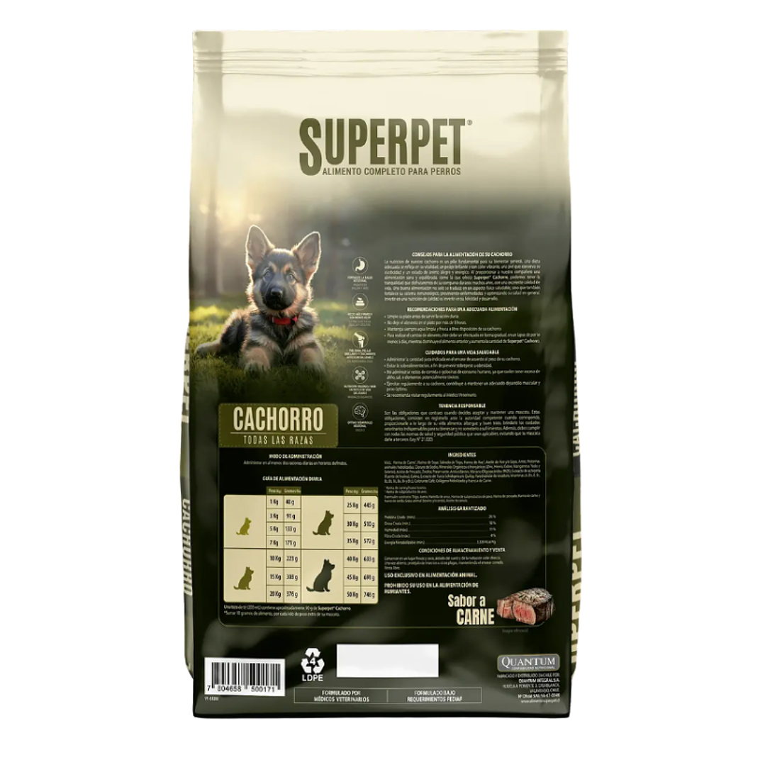 Alimento Perro Super Pet Cachorro 18 KG 2