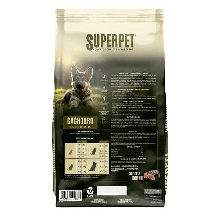 Alimento Perro Super Pet Cachorro 18 KG 2