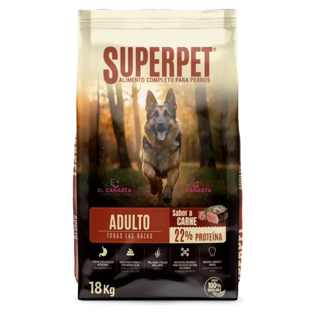 Alimento Perro Super Pet Adulto 18 KG 1