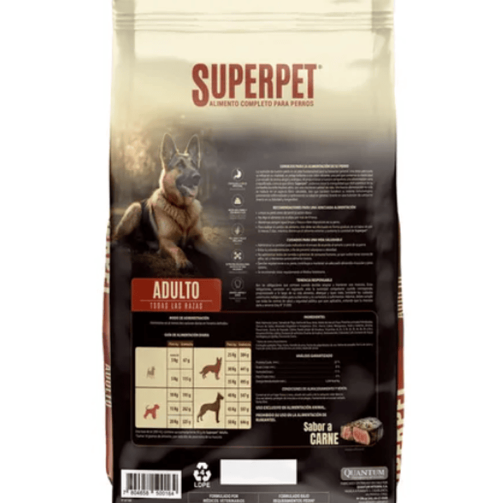 Alimento Perro Super Pet Adulto 18 KG 2