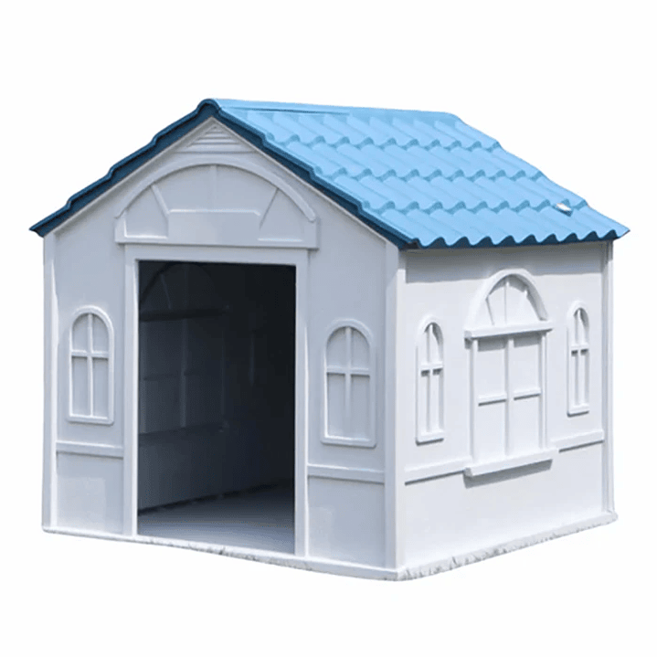 Casa para Mascotas Pet House Techo Verde S 1