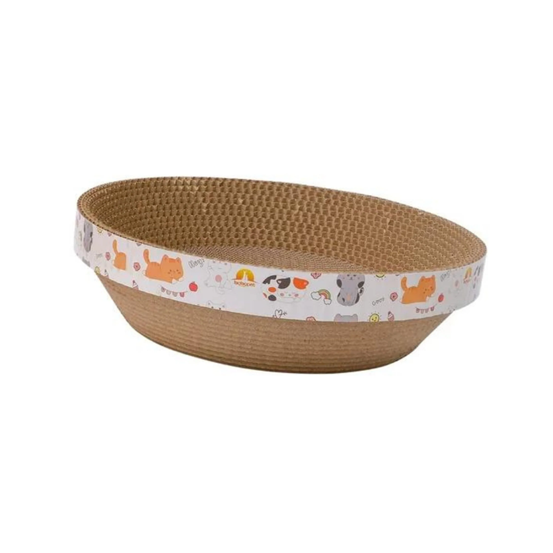 Cama Rascador Circular Para Gato 40 Cm. 1