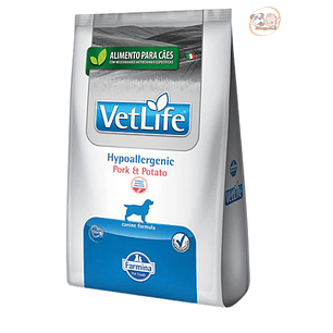 Vetlife Hipoalergénico Cerdo y Papa para Perros 2 Kg