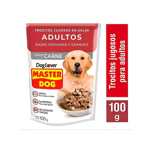 MASTERDOG PACK SACHET 20X100GR. CARNE 