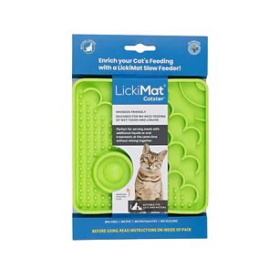 LICKIMAT CATSTER GREEN FOR CAT
