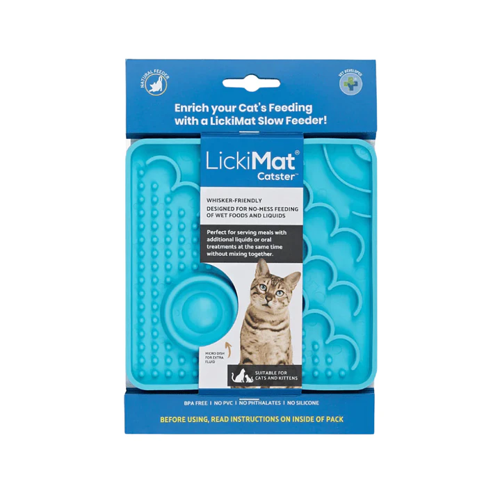 LICKIMAT CATSTER TURQUOISE FOR CAT 1