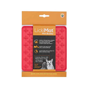LickiMAT Mini Buddy For Dog TS Pink