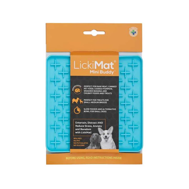 LickiMAT Mini Buddy For Dog TS Turquesa 1