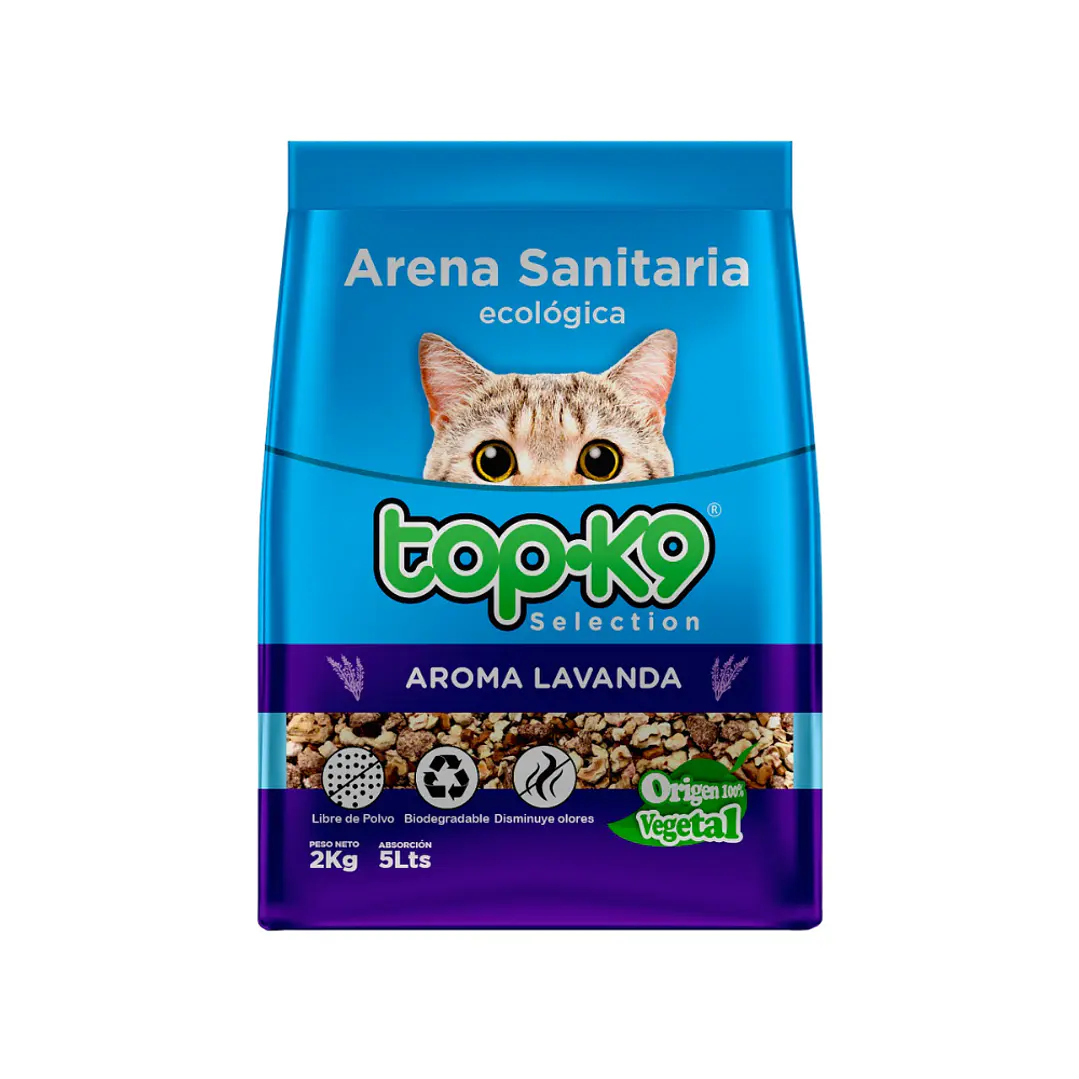 ARENA TOPK9 ECOLOGICA LAVANDA 2kg 1
