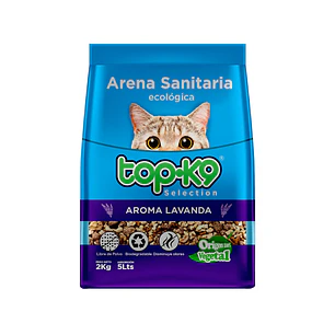 ARENA TOPK9 ECOLOGICA LAVANDA 2kg