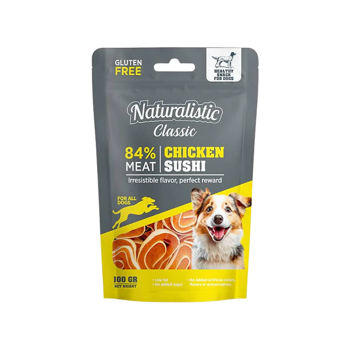 NATURALISTIC CLASSIC CHICKEN SUSHI 100gr 1