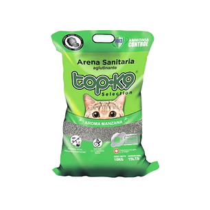 Arena Aglutinante TOPK9 Aroma Manzana 10 Kg