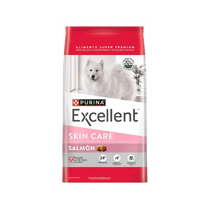 Purina Excellent Perro Adulto Skin Care Salmon 12kg 1