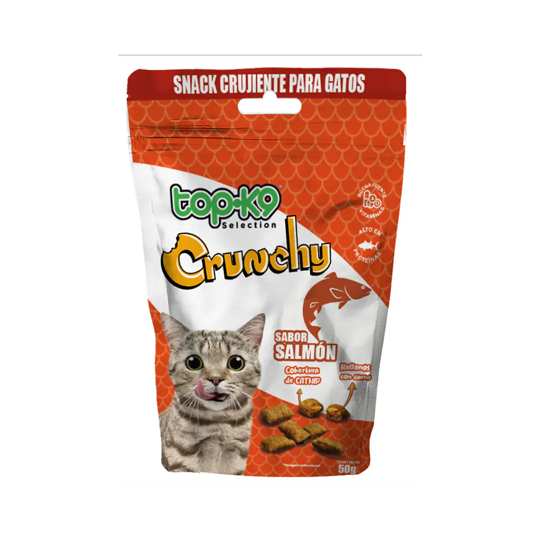 Topk9 Crunchy Salmon 50gr 1